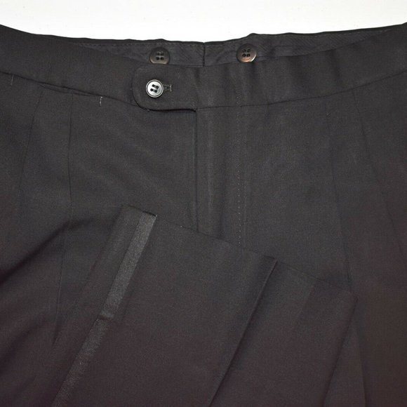 40S Martin Greenfield Hand Tailored* Black SUIT - Picture 8 of 11